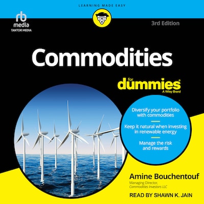 Commodities For Dummies, 3rd Edition – omslag til lydbogen af Amine Bouchentouf
