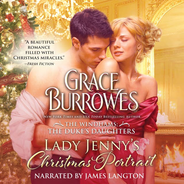 Lady Jenny's Christmas Portrait – omslag til lydbogen af Grace Burrowes