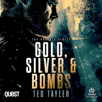 Gold, Silver and Bombs – omslag til lydbogen af Ted Tayler