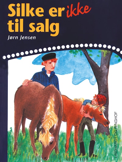 Silke er ikke til salg – omslag til lydbogen af Jørn Jensen