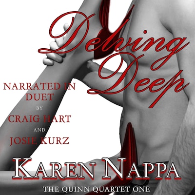 Delving Deep – omslag til lydbogen af Karen Nappa