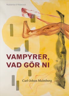 Vampyrer, vad gör ni – omslag till ljudboken av Carl-Johan Malmberg