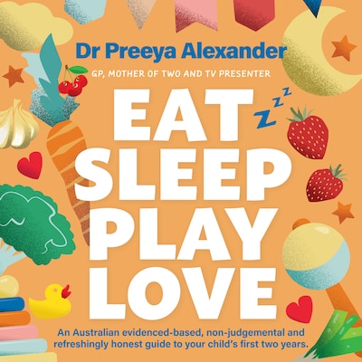 Eat, Sleep, Play, Love – omslag til lydbogen af Preeya Alexander