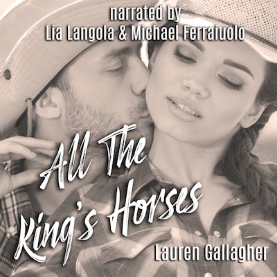 All The King's Horses – omslag van het luisterboek van Lauren Gallagher