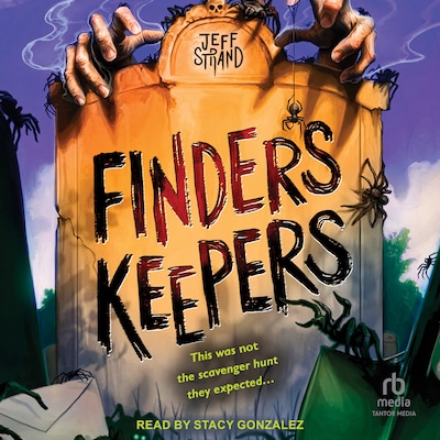 Finders Keepers – omslag til lydbogen af Jeff Strand