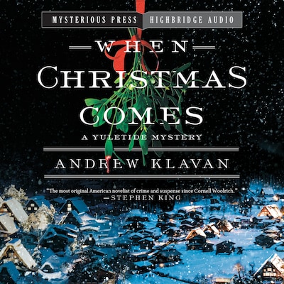 When Christmas Comes – omslag til lydbogen af Andrew Klavan