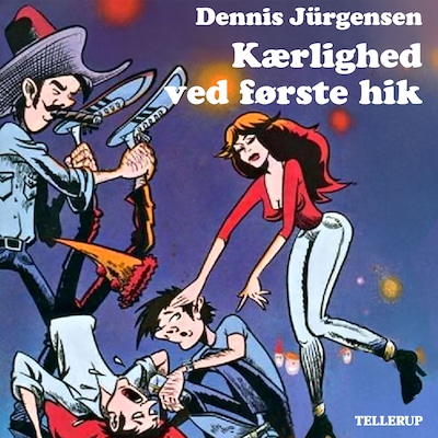 Kærlighed ved første hik – omslag til lydbogen af Dennis Jürgensen