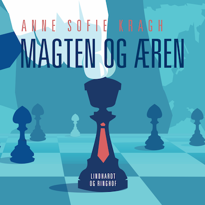 Magten og æren – omslag til lydbogen af Anne Sofie Kragh
