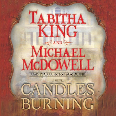 Candles Burning – omslag til lydbogen af Tabitha King, Michael McDowell