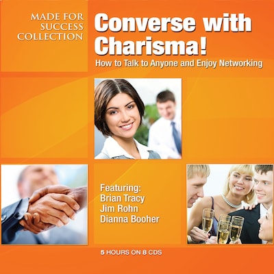 Converse with Charisma! – omslag til lydbogen af Made for Success
