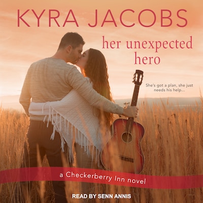 Her Unexpected Hero – omslag til lydbogen af Kyra Jacobs