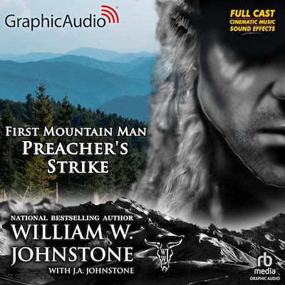 Preacher's Strike [Dramatized Adaptation] – omslag til lydbogen af William W. Johnstone, J.A. Johnstone