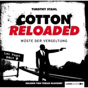 Wüste der Vergeltung (Cotton Reloaded 24) – okładka audiobooka, autor Timothy Stahl