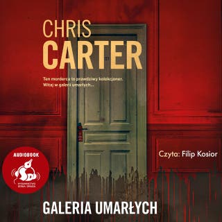 Galeria umarłych – okładka audiobooka, autor Chris Carter