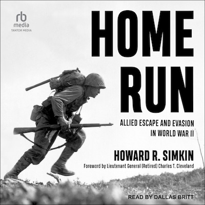 Home Run – omslag til lydbogen af Howard R. Simkin
