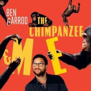 The Chimpanzee & Me – okładka audiobooka, autor Ben Garrod