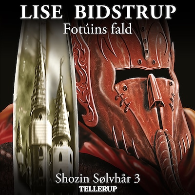 Shozin Sølvhår #3: Fotúins fald – omslag til lydbogen af Lise Bidstrup