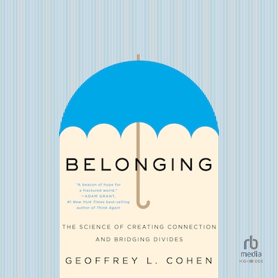 Belonging – omslag til lydbogen af Geoffrey L. Cohen