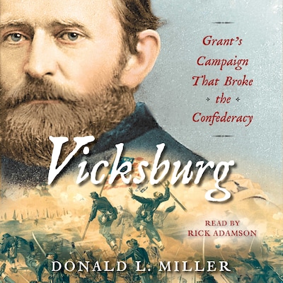 Vicksburg – omslag til lydbogen af Donald L. Miller