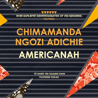 Americanah – omslag til lydbogen af Chimamanda Ngozi Adichie