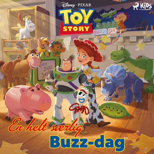 Toy Story – En helt særlig Buzz-dag – omslag til lydbogen af Disney