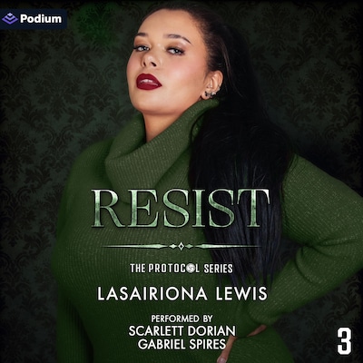 Resist – omslag til lydbogen af Lasairiona Lewis