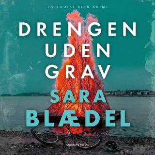 Drengen uden grav – omslag til lydbogen af Sara Blædel