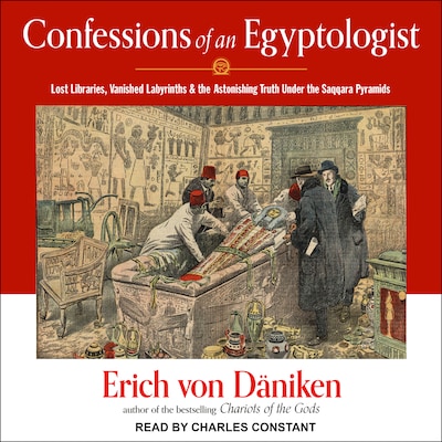 Confessions of an Egyptologist – omslag til lydbogen af Erich von Daniken