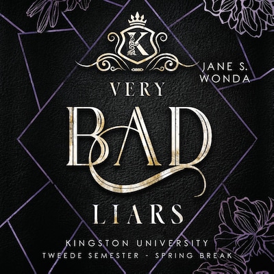 Very bad liars – omslag van het luisterboek van Jane S. Wonda