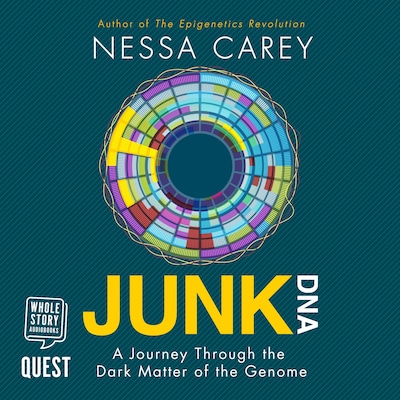 Junk DNA – omslag til lydbogen af Nessa Carey