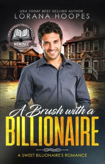A Brush with a Billionaire: A christian romance – omslag till ljudboken av Lorana Hoopes