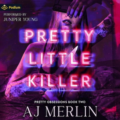 Pretty Little Killer – omslag til lydbogen af AJ Merlin