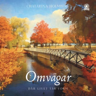 Omvägar : där livet tar form – omslag till ljudboken av Chatarina Holmberg