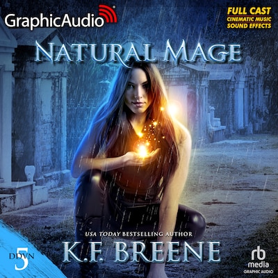 Natural Mage (Magical Mayhem Trilogy 2) [Dramatized Adaptation] – omslag til lydbogen af K.F. Breene