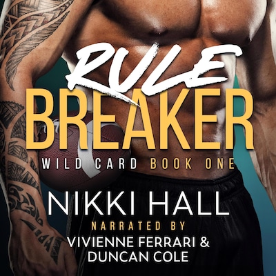 Rule Breaker – omslag til lydbogen af Nikki Hall
