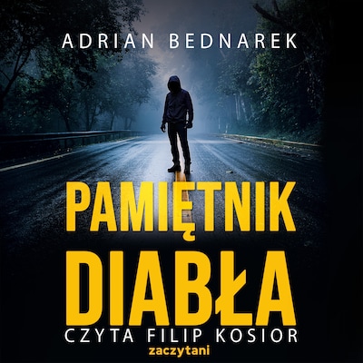 Pamiętnik diabła – okładka audiobooka, autor Adrian Bednarek