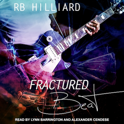 Fractured Beat – omslag til lydbogen af RB Hilliard