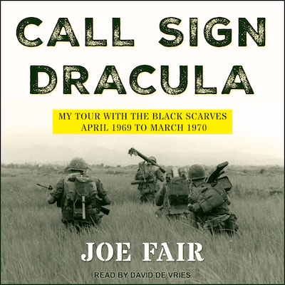 Call Sign Dracula – omslag til lydbogen af Joe Fair