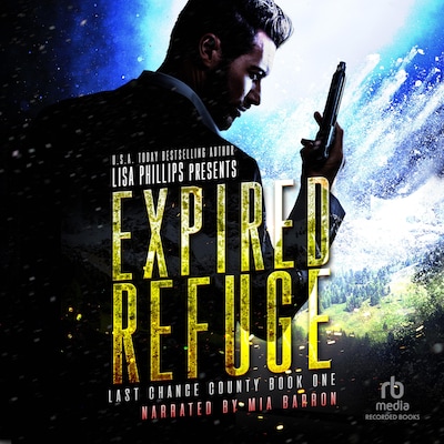 Expired Refuge – omslag til lydbogen af Lisa Phillips
