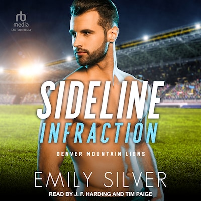 Sideline Infraction – omslag til lydbogen af Emily Silver