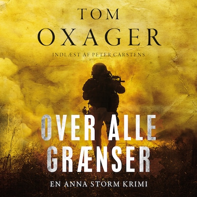 Over alle grænser – omslag til lydbogen af Tom Oxager
