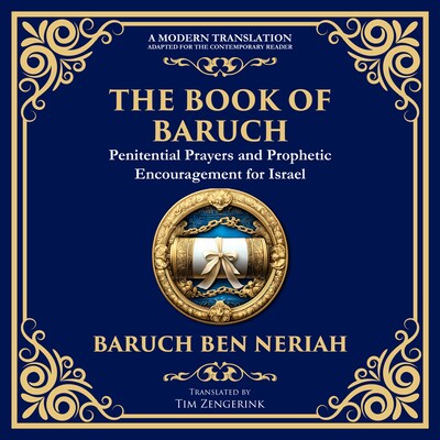 The Books of Baruch & The Exiles – The Lost Prophecies of Jerusalem and the Babylonian Captivity – omslag til lydbogen af Tim Zengerink, Various Ancient Writers (Attributed to Baruch and Jeremiah)