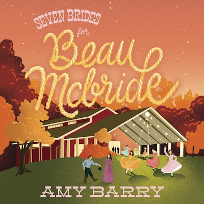 Seven Brides for Beau McBride – omslag til lydbogen af Amy Barry