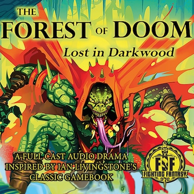 The Forest of Doom: Lost In Darkwood – omslag til lydbogen af David Smith, Violet Addison