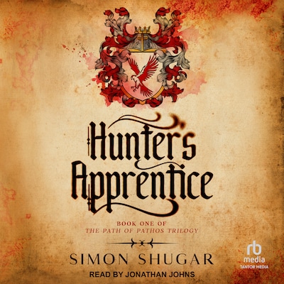 Hunter's Apprentice – omslag til lydbogen af Simon Shugar
