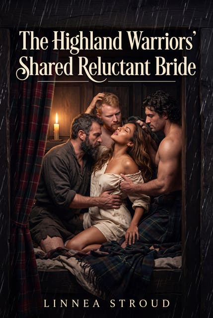 The Highland Warriors' Shared Reluctant Bride: Historical Reverse Harem Romance – omslag til lydbogen af Linnea Stroud