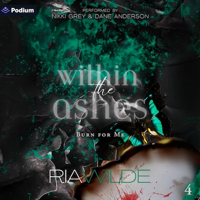 Within the Ashes – omslag til lydbogen af Ria Wilde