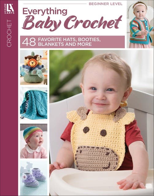 Everything Baby Crochet: 48 Hats, Booties, Blankets & More – omslag til lydbogen af Leisure Arts