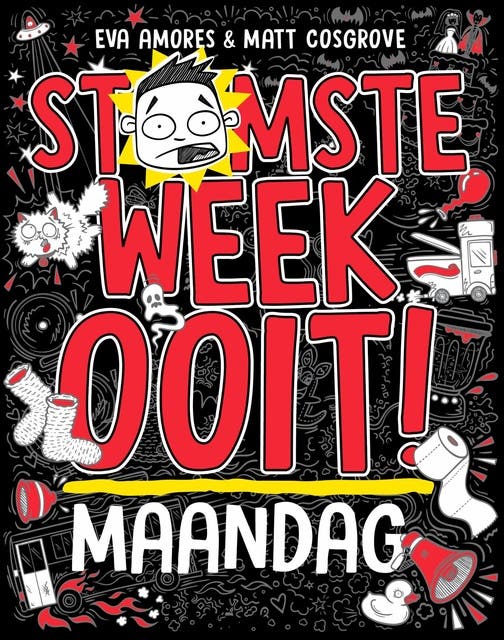 Maandag – omslag van het luisterboek van Eva Amores,Matt Cosgrove