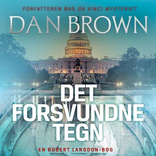 Det forsvundne tegn – omslag til lydbogen af Dan Brown